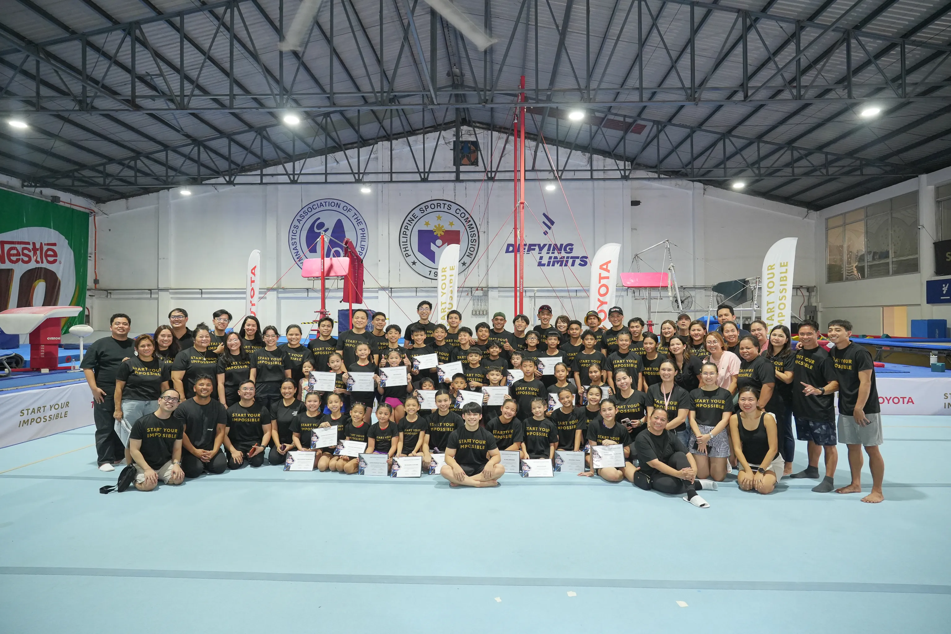 Toyota Motor Philippines and Carlos Yulo hold ‘Start Your Impossible’ Gymnastics Camp to support promising athletes