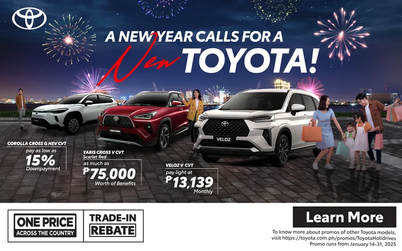 A new year calls for a new Toyota this January!
